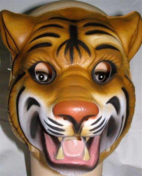 The Tiger Mask Real Look Attractive Mask Powerful And Strong Animal