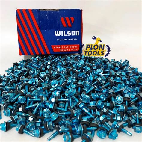 Jual Wilson Sds X Mm Putih Karet Baut Baja Ringan Drilling Sekrup