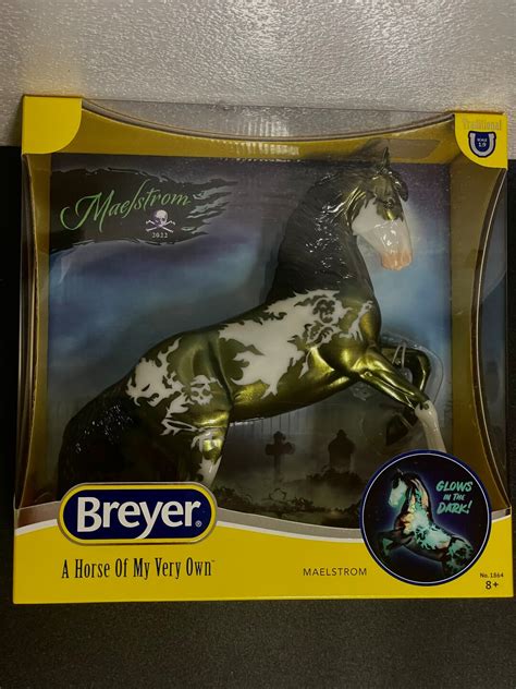 Breyer Traditional Horse 2022 Halloween Maelstrom 1864 Glow Etsy