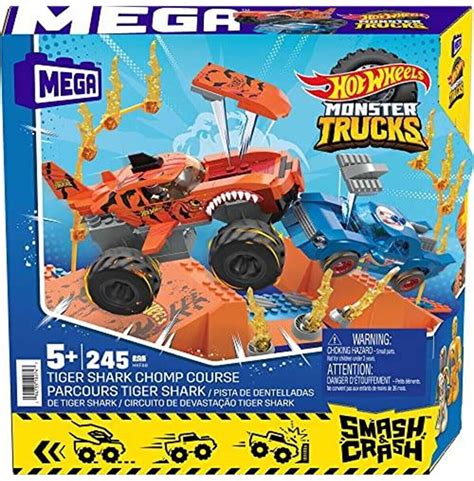 Hot Wheels Monster Trucks Le Requin Tigre HKF Au Meilleur Prix Sur Idealo Fr