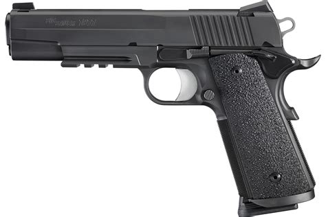 Sig Sauer 1911 Tactical Operations 45 Acp With Ergo Xt Grips And Night