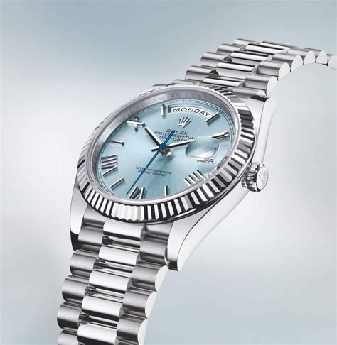 The Flagship Platinum Rolex Oyster Perpetual Day Date 36 And 40 Models