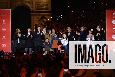 Gilles Lellouche Actor Anne Hidalgo Mayor Of Paris And Marc