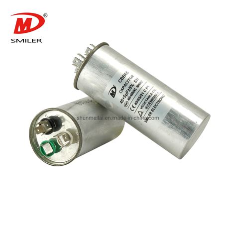 Cbb65 450 Ac Motor Run Air Conditioner Capacitor Aluminum Case 50 60hz Capacitor China