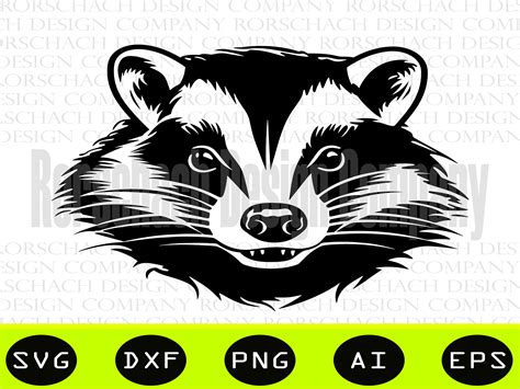 Badger Svg Badger Clipart Badger Svg Animal Svg Badger Svg Badger