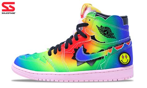 Nike Jordan 1 Retro High X J Balvin Colores Y Vibras Dc3481 900 Mens