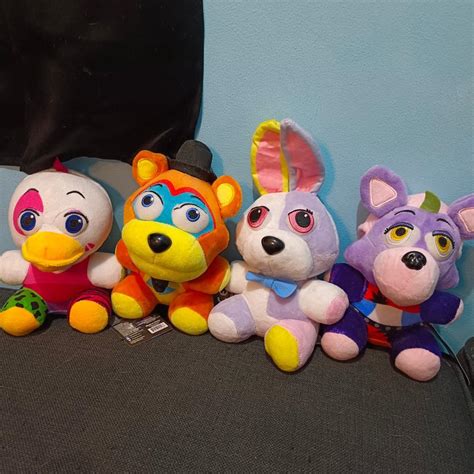 FNAF Five Nights at Freddy's Plushies Take All Bundle, Hobbies & Toys ...