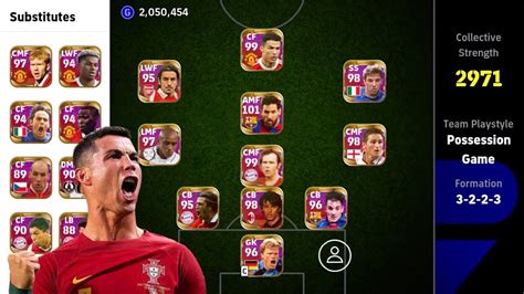 FULL LEGEND SQUAD EFOOTBALL 2024 MOBILE YouTube