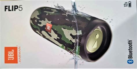 JBL Flip 5 WaterProof Bluetooth Speaker 20W Squad - Terrabytenet