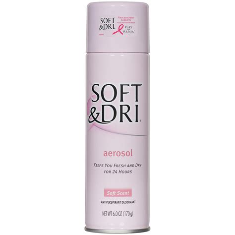 Soft And Dri Soft Scent Aerosol Antiperspirant Deodorant 6 Oz Beauty