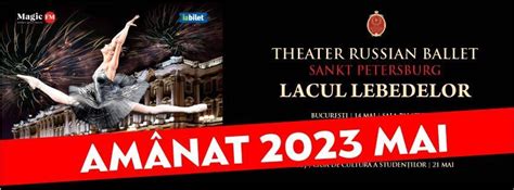 Theatre Russian Ballet Sankt Petersburg Lacul Lebedelor Spectacole