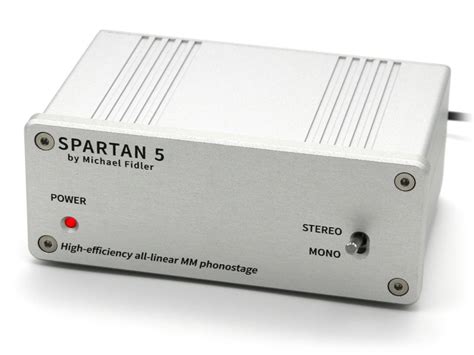 Spartan Moving Magnet Phono Stage By Michael Fidler Michael Fidler