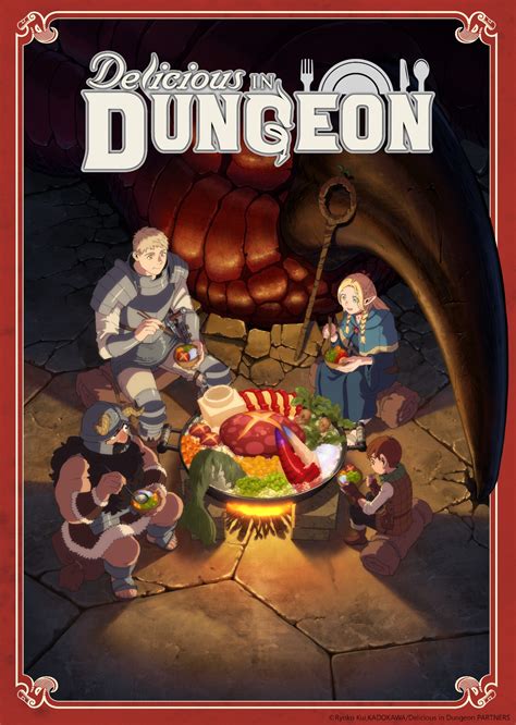 Delicious In Dungeon Anime Arrives On Netflix In January Comicon