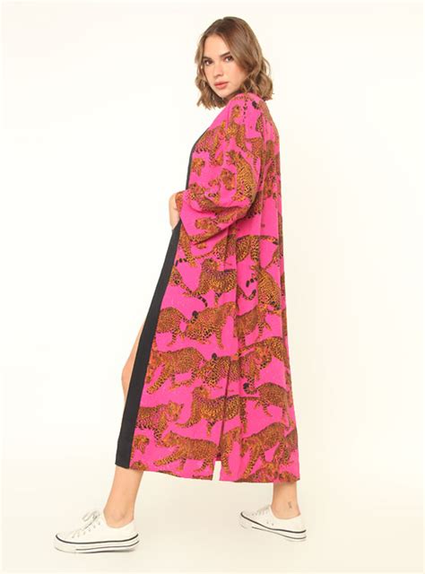 Ripley Kimono Barbados Largo Full Print