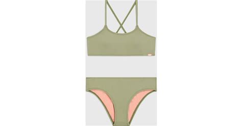 O Neill Essentials Bralette Bikini SET Mädchen Bademode SportFits Shop