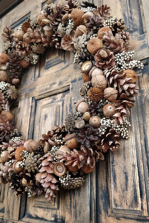 Natural Wreath Winter Wreath Forest Wreath Wreath For Front Door