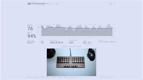 Typing And Steno Comparison 76 And 202 Wpm Monkeytype Test Youtube