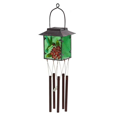 Hummingbird Solar Wind Chime