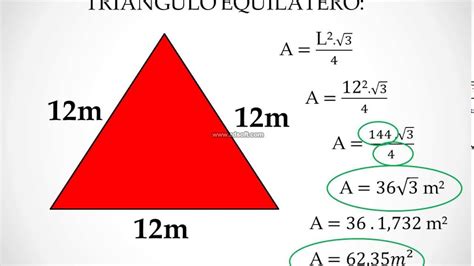 Como Calcular Area Y Perimetro De Un Triangulo Equilatero Design Talk