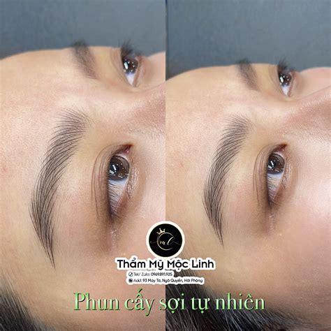 Phẩy Sợi Lông Mày Hàn Quốc Thẩm Mỹ Mộc Linh
