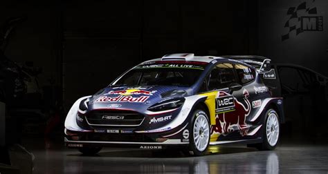 Ford Fiesta WRC 2018 nouvelle voiture de Sébastien Ogier