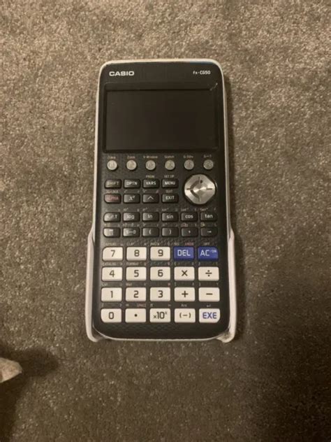 Casio Fx Cg D Graph Catalogue Function Graphic Calculator Rrp