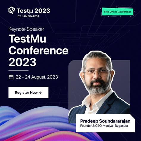 Prince M On Linkedin Testμ Conference 2023 Decode The Future Of Testing Join One Of The