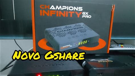 MAIS UM NOVO APARELHO CHEGOU NO CANAL INFINITY GX PRO YouTube