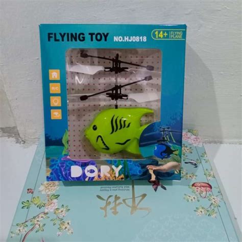 Promo Mainan Sensor Aircraft Sensor Tangan Karakter Kartun Terbang