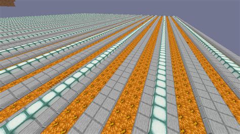 Minecraft Pumpkin Farm Layout