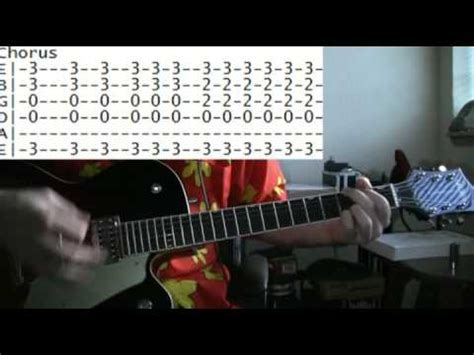 Jane S Addiction Jane Says Guitar Lesson With Chords And TAB Tutorial