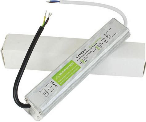 IP67 45W Waterdichte DC 12V LED Voeding Driver Transformator AC 90 250V