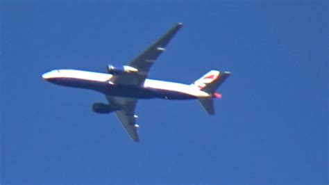 British Airways Boeing 777 236 ER G YMMK Flying Past At 7 000 Ft