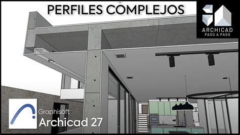 Cómo Crear Mobiliario Con Perfiles Complejos Archicad 27 2024 Youtube