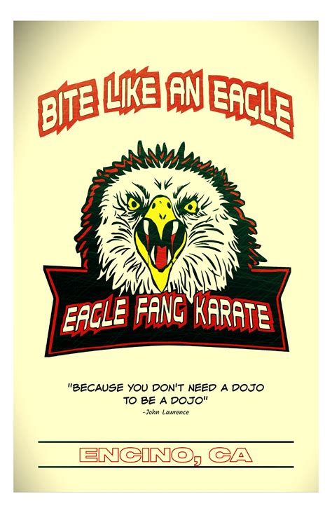 Eagle Fang Karate poster | Etsy