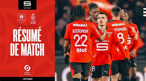 Saison 23 24 J13 Stade Rennais F C Stade de Reims Le résumé