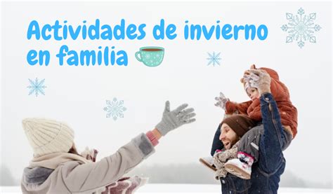 Actividades De Invierno En Familia Twinkl