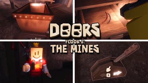 Doors Floor 2 The Mines New Leak Gameplay Roblox Showcase Youtube