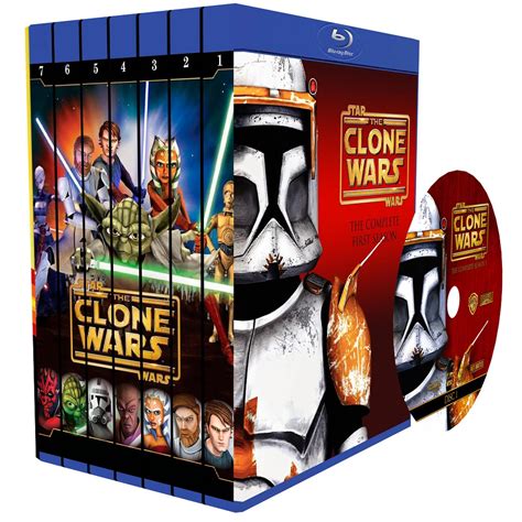 Blu Ray Star Wars The Clone Wars Edi O Completa Filme Escorrega