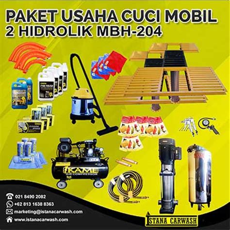 Modal Usaha Cuci Motor Hidrolik Roda Part