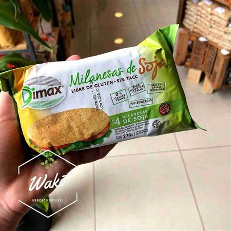 Milanesas Veganas De Soja Dimax Gr Sin Tacc Wako Mercado Natural