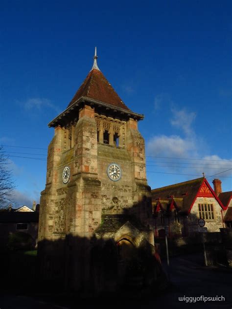 Jubilee Clock Tower Churchill Somerset By Wiggyofipswich Redbubble