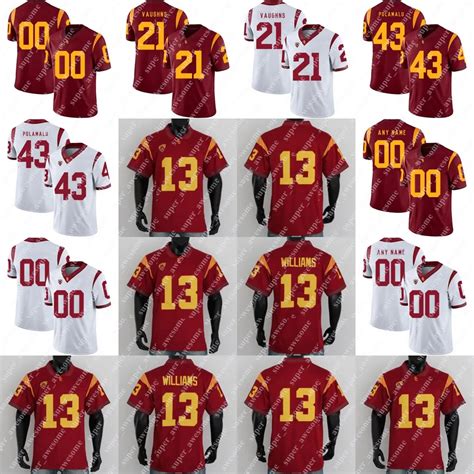 USC Trojans Football Jersey Caleb Williams MarShawn Lloyd Austin Jones ...