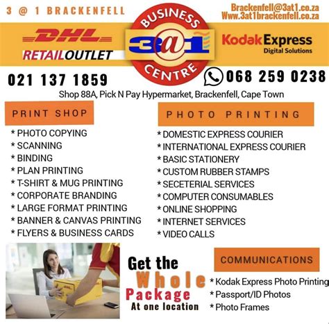 Visit Us At Shop 88a Pick N Pay 3at1 Brackenfell