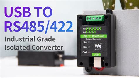 Waveshare Usb To Rs485422 Industrial Grade Isolated Converter Onboard Original Ft232rl And