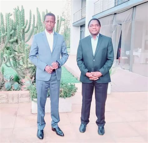 Hakainde Hichilema Inauguration Ceremony Zambia New President Swearing In Ceremony Afta