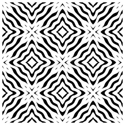 Vector Seamless Abstract Pattern Black And White Abstract Background