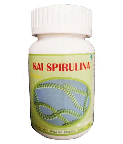 Hawaiian Herbal Spirulina Capsule 1 Same Drops Free 500 Mg