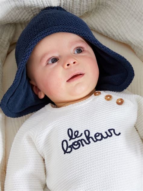 Bonnet péruvien avec pompon Bleu marine Kiabi 3 50