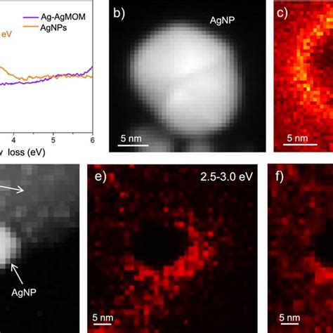 Low Loss Eels And Haadf Stem Characterizations Of Agnps And Agagmom A